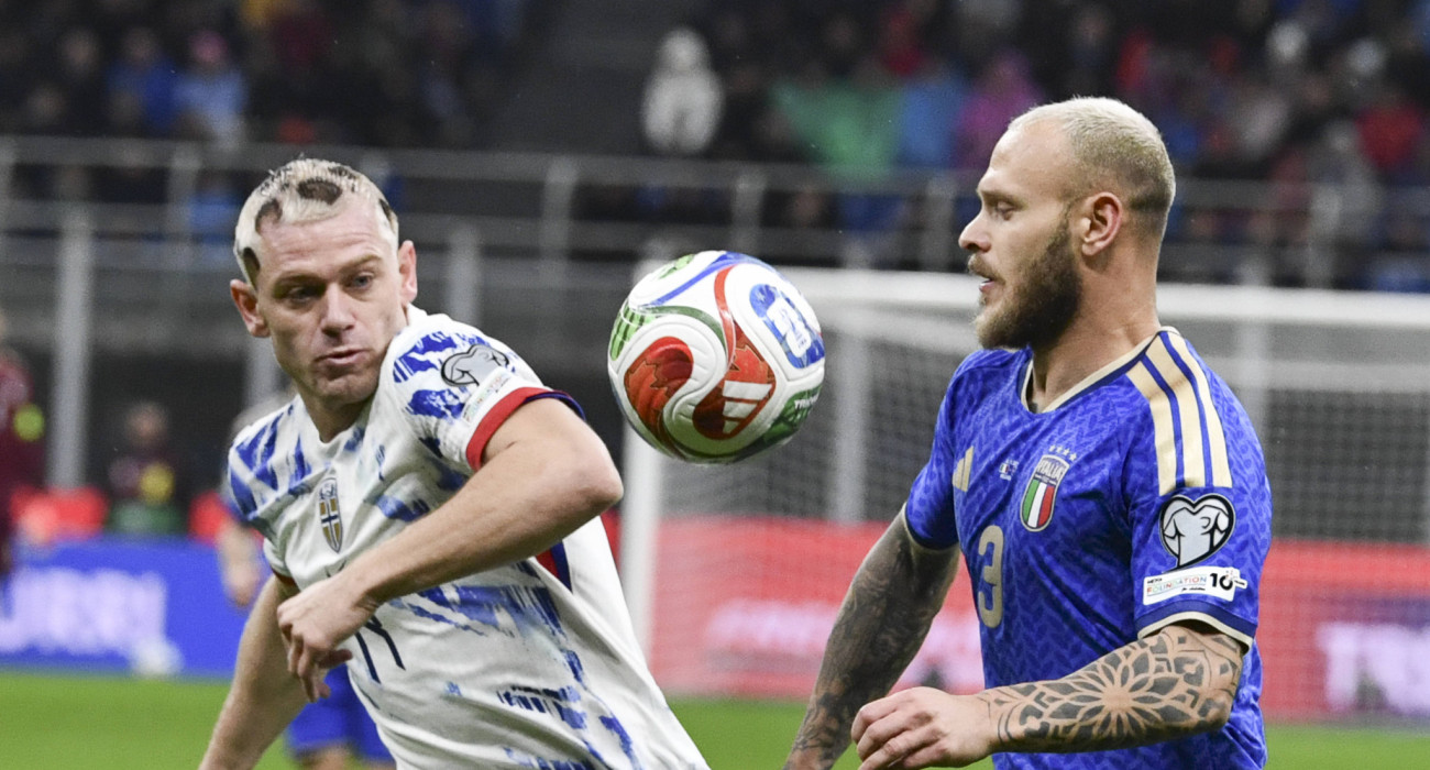 Στιγμιότυπο από το Ιταλία - Νορβηγία / Πηγή: Imago