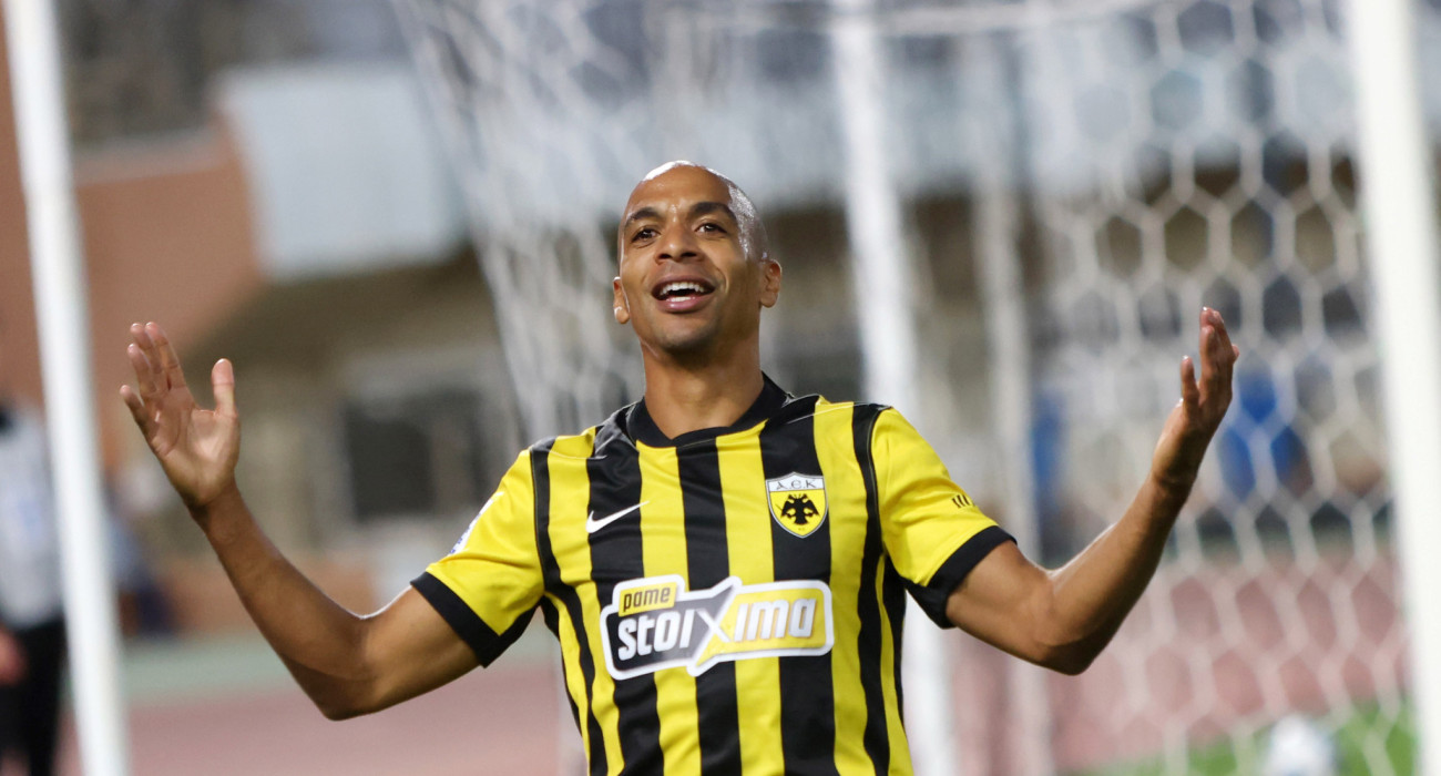 Ο Ζοάο Μάριο σε αγώνα της ΑΕΚ / Πηγή: Intime