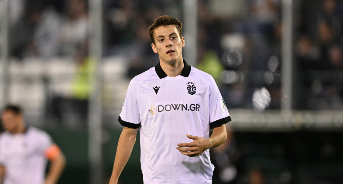 O Γιάννης Κωνσταντέλιας στο Παναθηναϊκός-ΠΑΟΚ / Πηγή: Eurokinissi