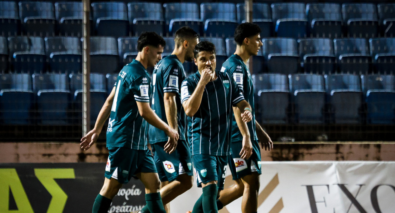 Οι παίκτες του Λεβαδειακού πανηγυρίζουν / Πηγή: Eurokinissi