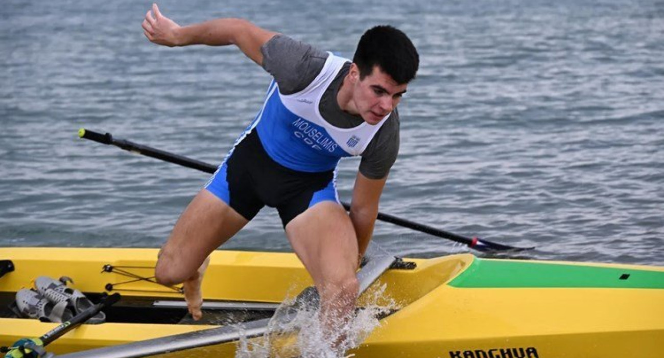 Ο Ιάσονας Μουσελίμης / Πηγή: Ελληνική Κωπηλατική Ομοσπονδία