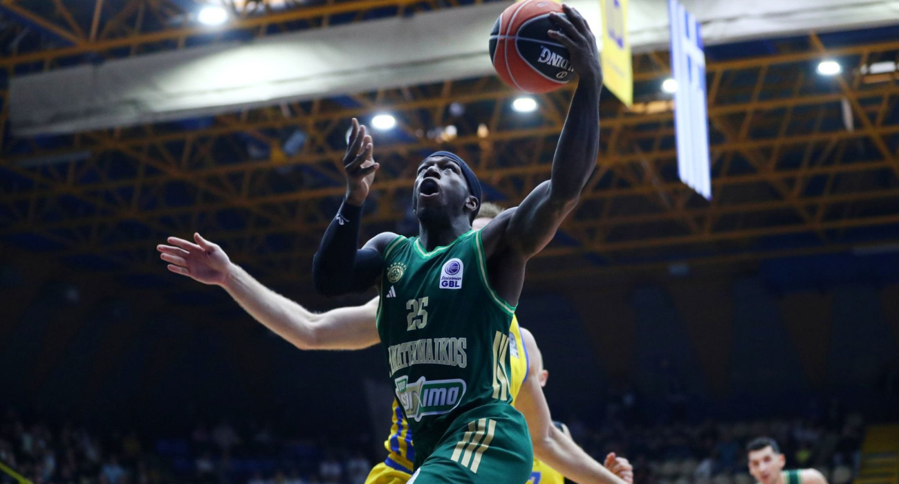 Ο Κέντρικ Ναν ήταν ο κορυφαίος του Παναθηναϊκού κόντρα στο Περιστέρι / Πηγή: Intime