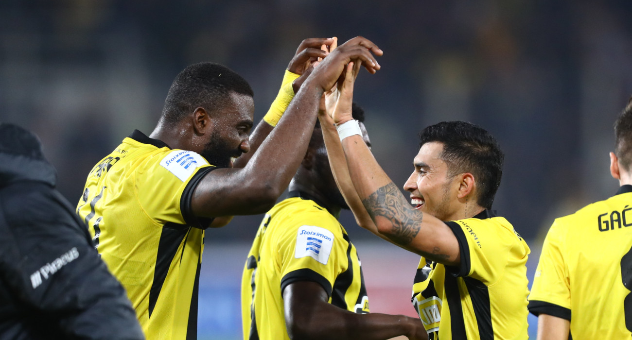 Ο Φραντζί Πιερό με τον Ορμπελίν Πινέδα / Πηγή: Eurokinissi