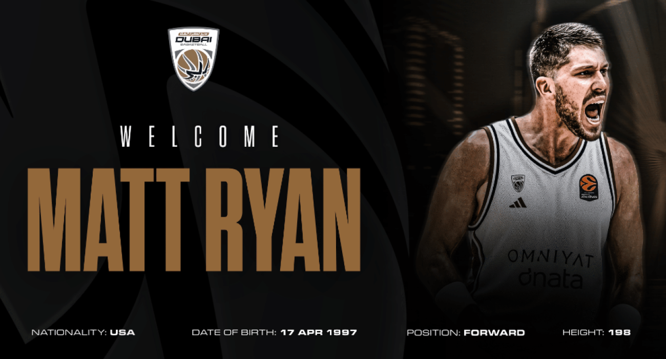 Ο Ματ Ράιαν - Πηγή: Dubai BC