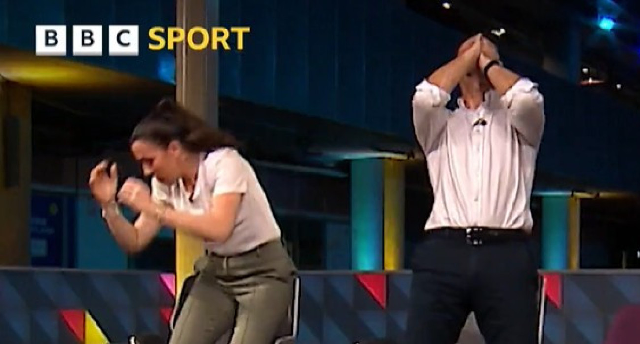 Οι αντιδράσεις των παρουσιαστών του BBC στις ευκαιρίες της Σκωτίας / Screenshot