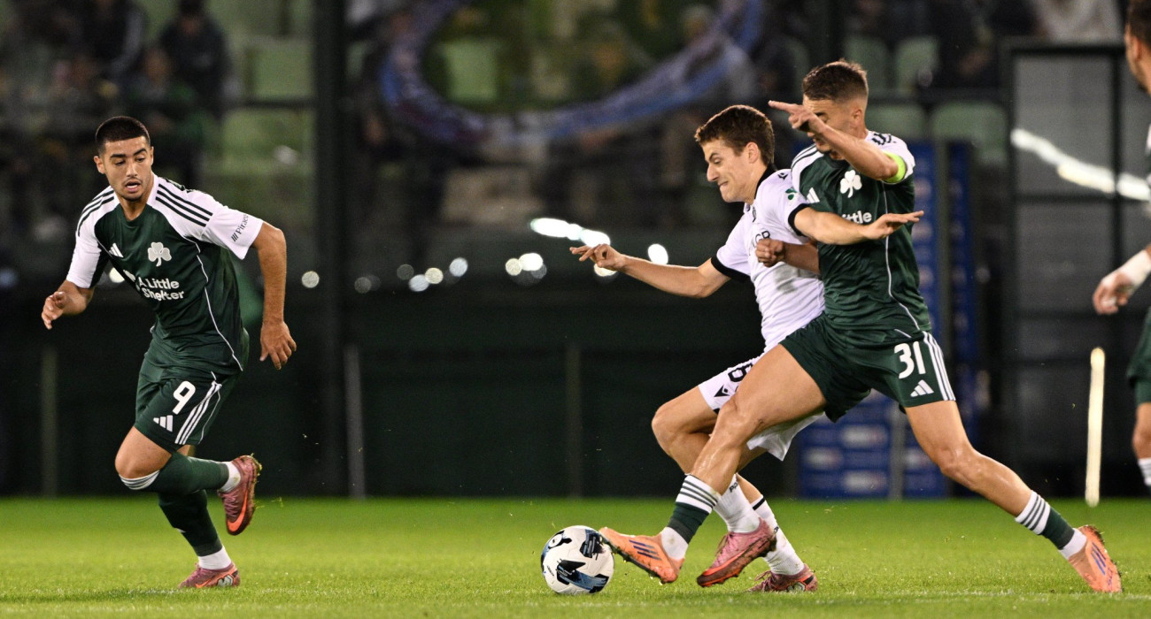 Στιγμιότυπο από την αναμέτρηση Παναθηναϊκός - ΠΑΟΚ / Πηγή: Eurokinissi