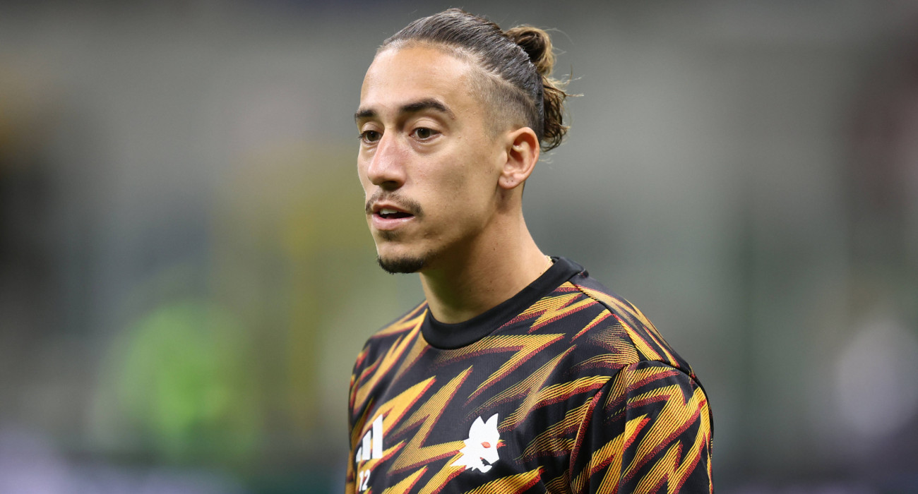 Ο Κώστας Τσιμίκας με τη φανέλα της Ρόμα / Πηγή: Imago