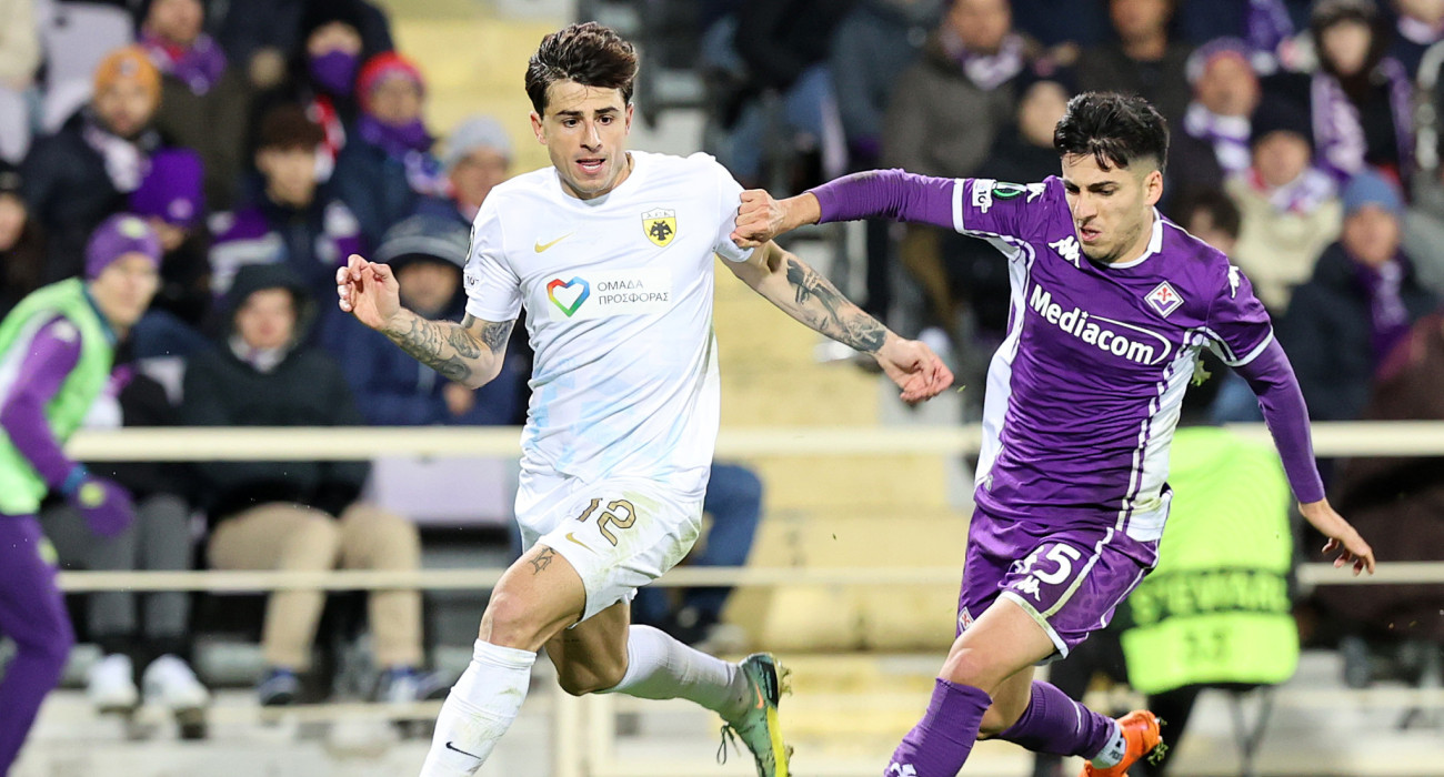 Ρότα και Παρίσι στο Φιορεντίνα-ΑΕΚ / Πηγή: Intime