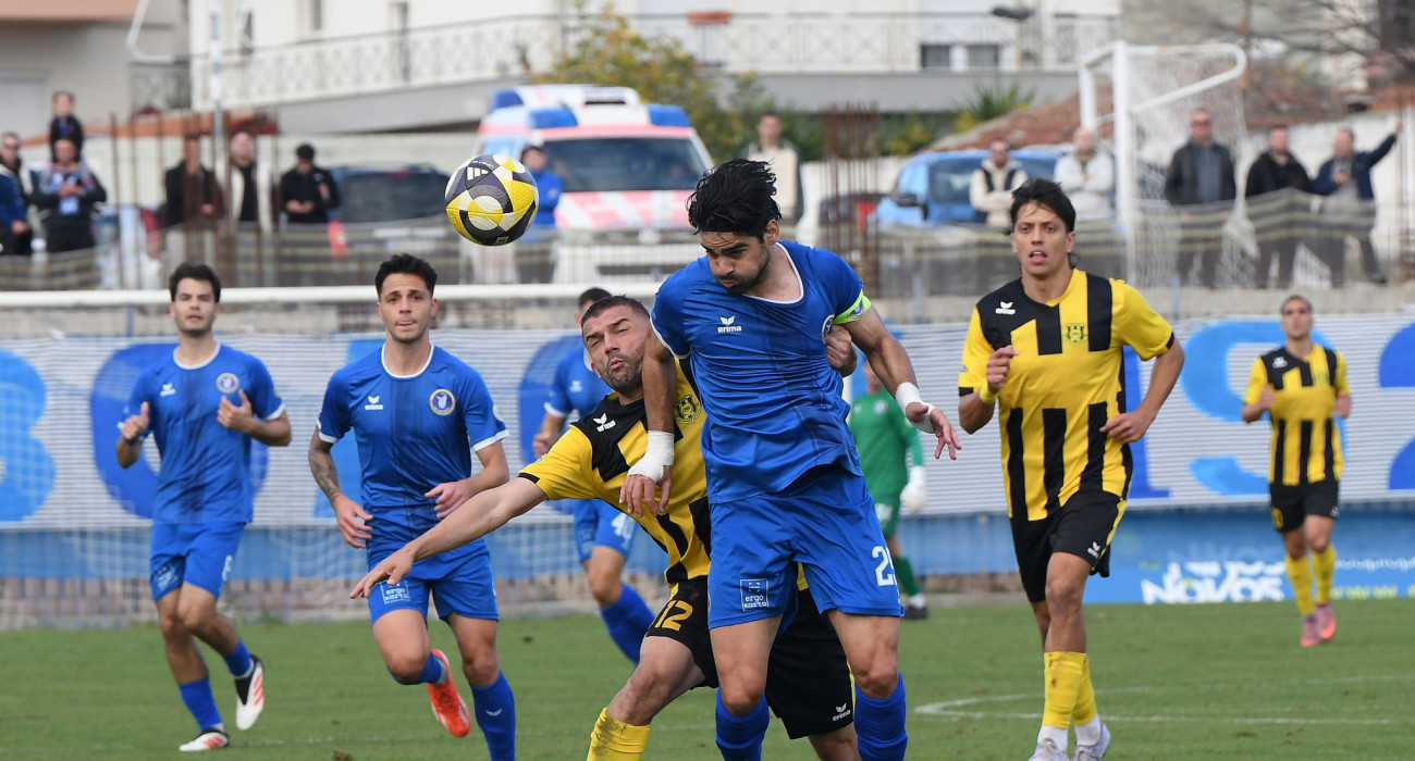 Στιγμυότυπο από την αναμέτρηση της Νίκης Βόλου με την Αναγέννηση Καρδίτσας / Πηγή: InTime