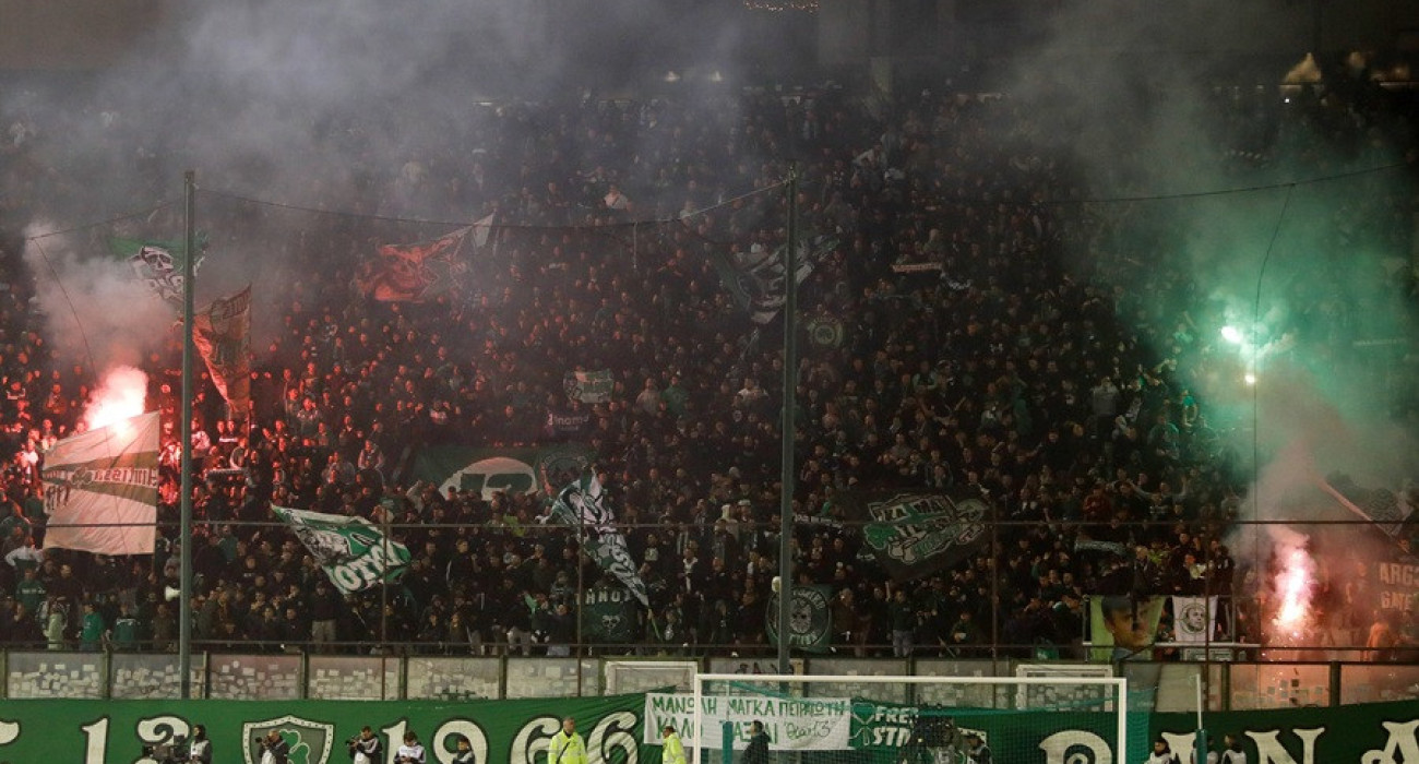 Οι φίλοι του Παναθηναϊκού στην Λεωφόρο Αλεξάνδρας / Πηγή: InTime