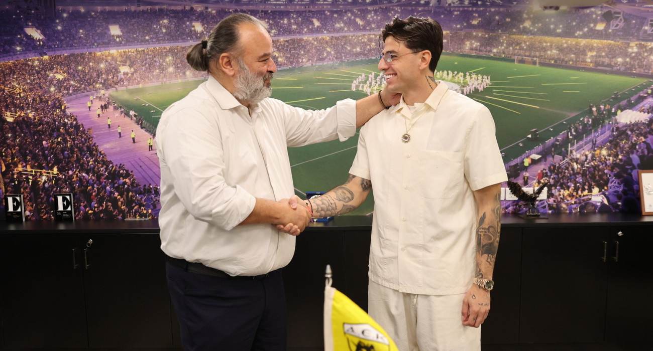 Ο Λάζαρος Ρότα με τον Μάριο Ηλιόπουλο