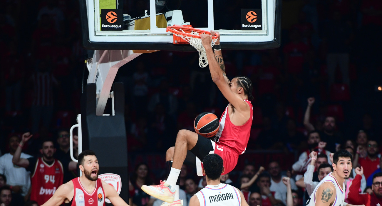 Η βαθμολογία της Euroleague μετά τη νίκη του Ολυμπιακού επί της Παρί / Πηγή: Eurokinissi