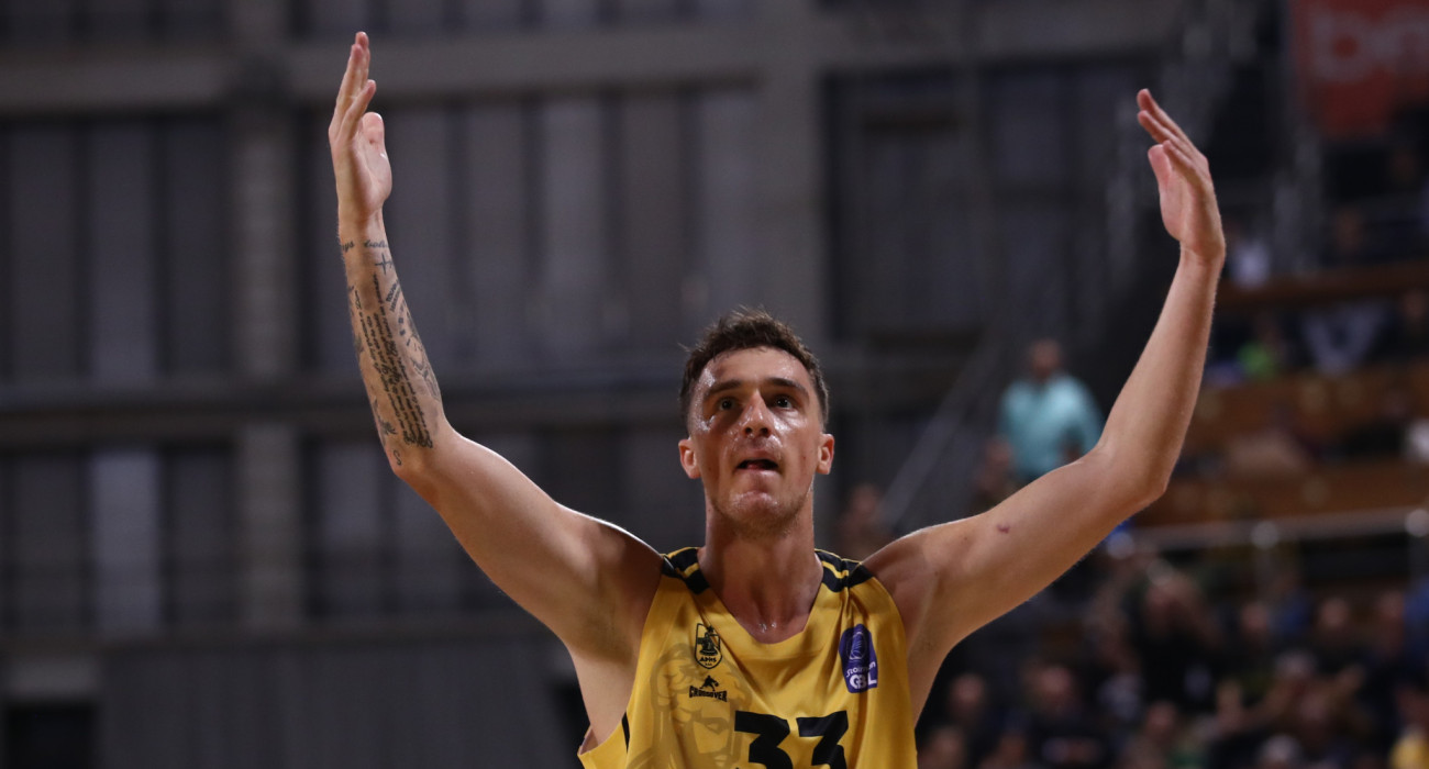 Ο Ντανίλο Άντζουσιτς του Άρη / Πηγή: Eurokinissi