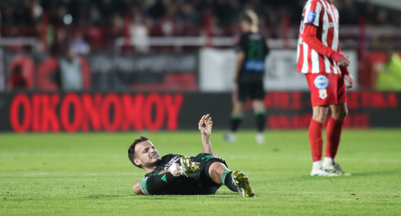 Ο τραυματίας Τσιριβέγια/ Πηγή: Eurokinissi