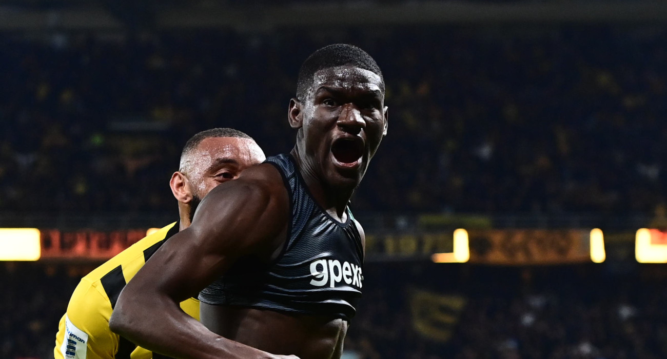 Ο Ζίνι πανηγυρίζει / Πηγή: Eurokinissi