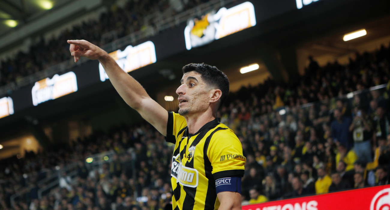 Ο Πέτρος Μάνταλος στο ΑΕΚ-Άρης / Πηγή: Intime