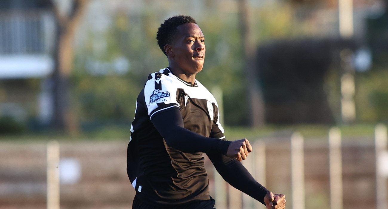 Ο Μπαλντέ πανηγυρίζει για τον ΠΑΟΚ Β / Πηγή: Eurokinissi