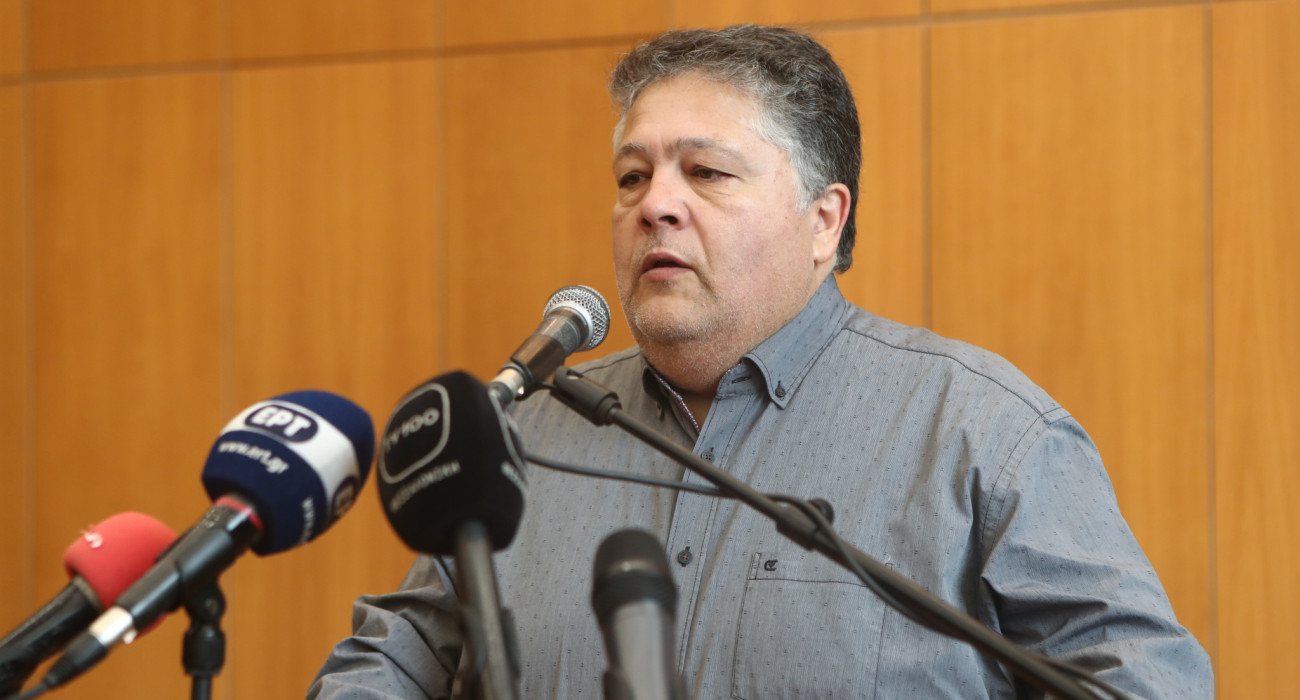 Ο μεγαλομέτοχος της ΠΑΕ Ηρακλής, Στράτος Ευγενίου / Πηγή: Eurokinissi