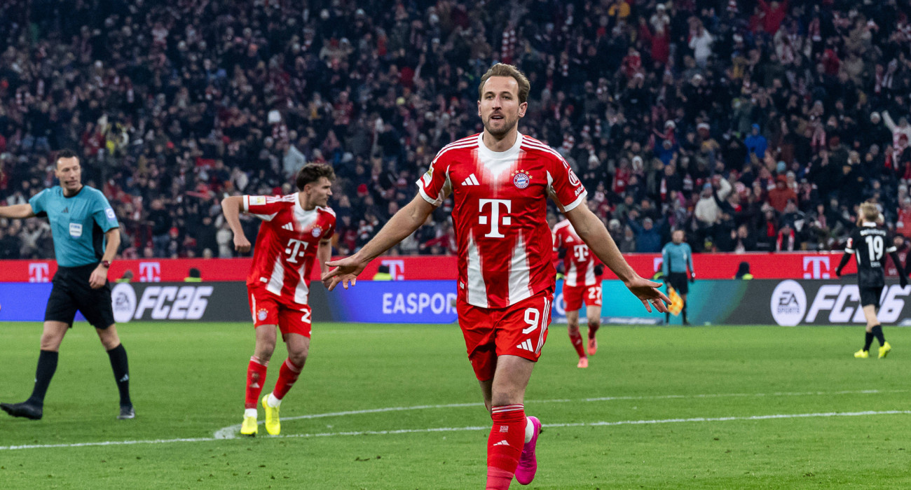 Ο Χάρι Κέιν πανηγυρίζει σε αγώνα της Μπάγερν Μονάχου / Πηγή: Imago