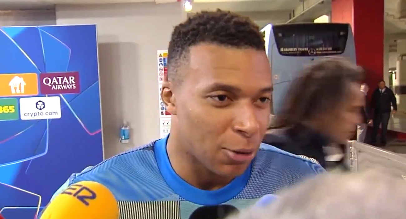 Ο Κιλιάν Εμπαπέ / Screenshot