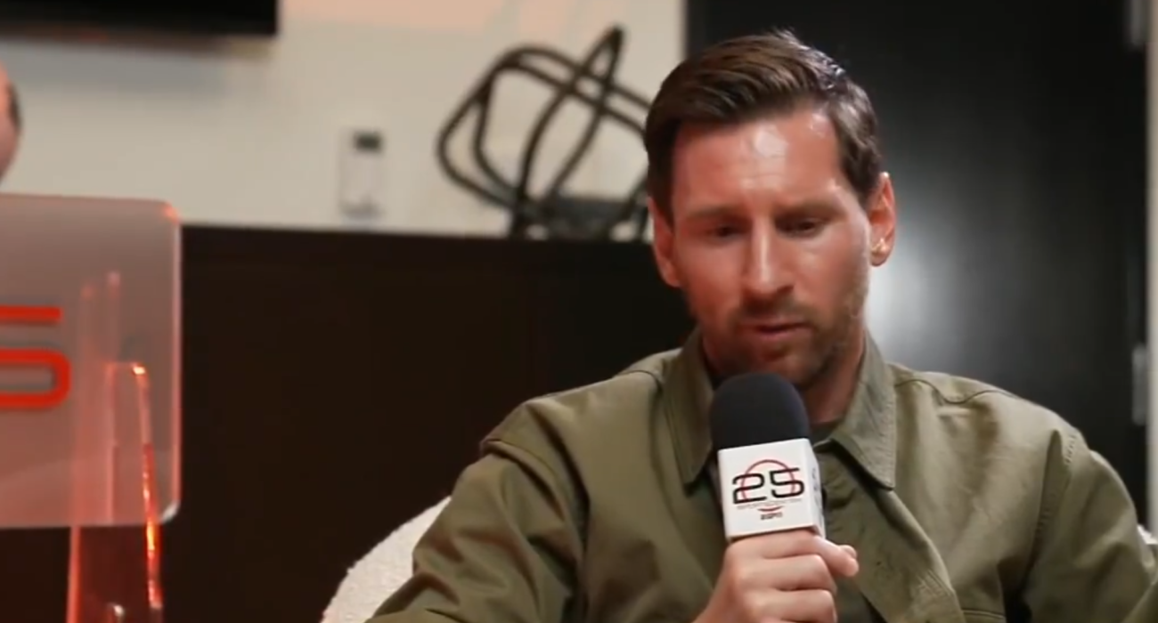 Ο Λιονέλ Μέσι / Screenshot