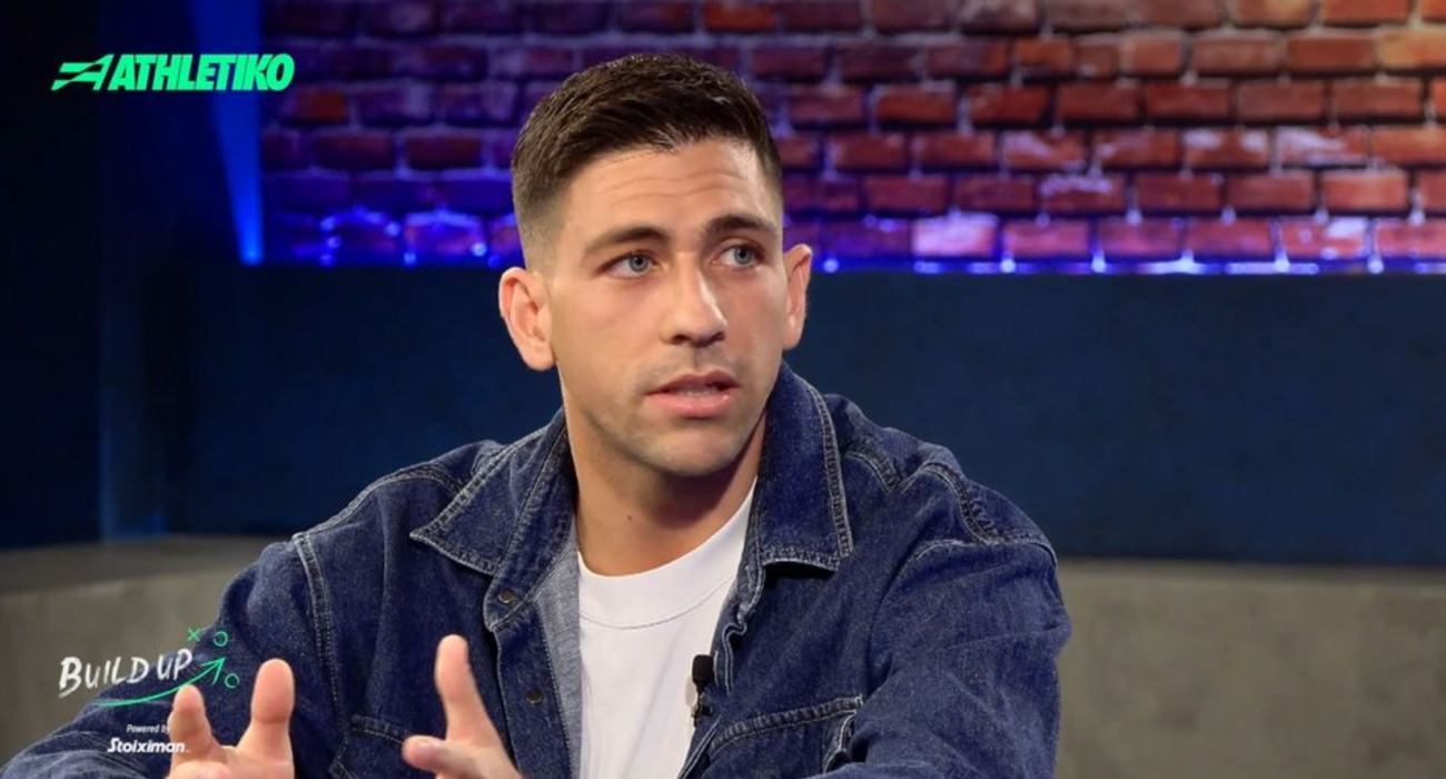 Ο Τάσος Μπακασέτας στο Build Up / Screenshot