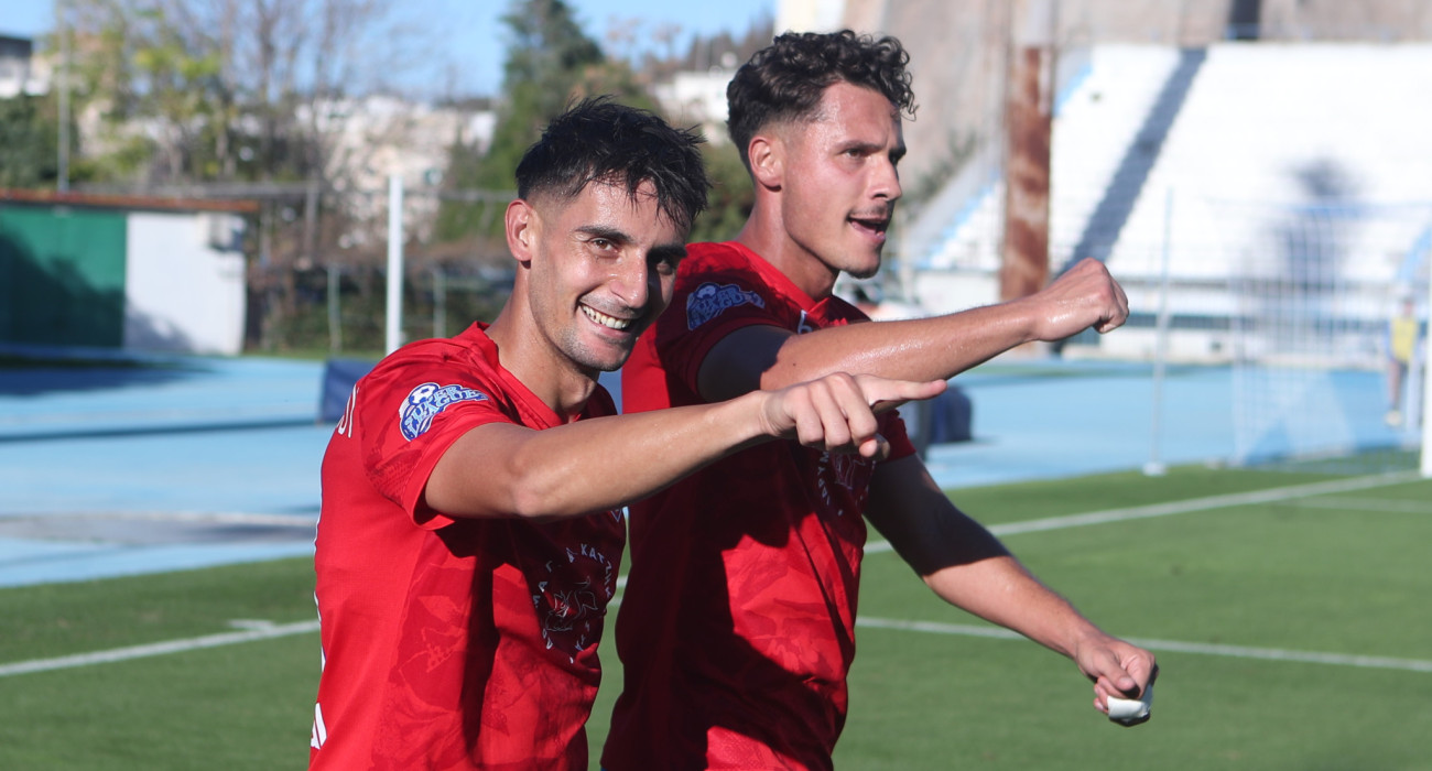 Ποδοσφαιριστές του Πανιωνίου πανηγυρίζουν / Πηγή: Intime