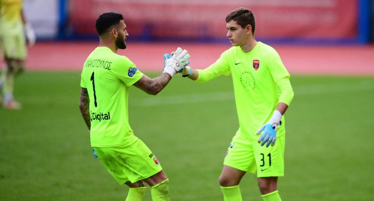 Ο Δημήτρης Γιαννακόπουλος και ο Γιώργος Σαρακασίδης / Πηγή: Eurokinissi