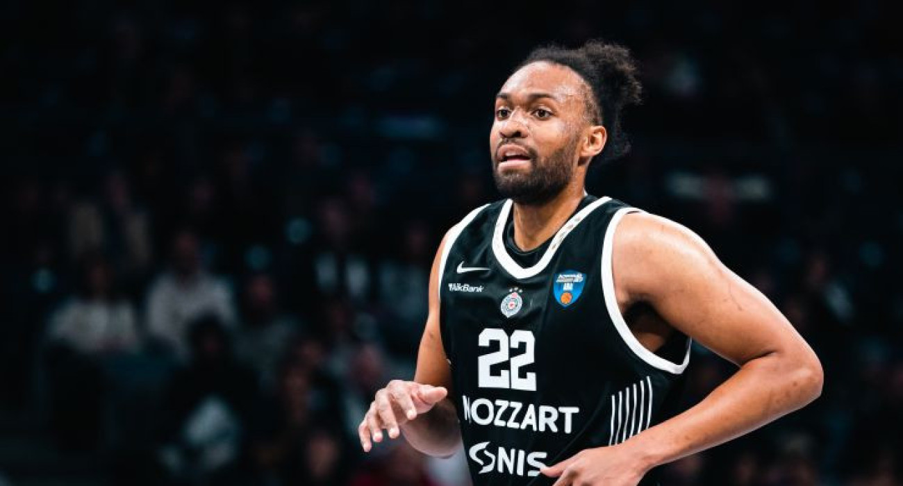 Ο Τζαμπάρι Πάρκερ στην επιστροφή του με τη φανέλα της Παρτίζαν, Πηγή: ABA League, Dragana Stjepanovic