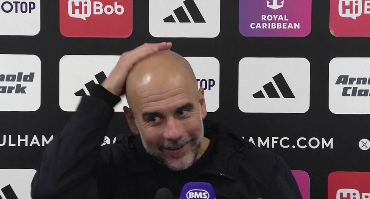 Ο Πεπ Γκουαρδιόλα / Screenshot