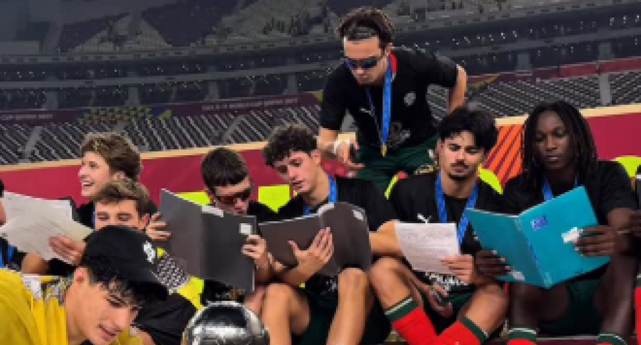 Η εθνική ομάδα νέων της Ποτογαλίας το έριξε... στο διάβασμα / Screenshot