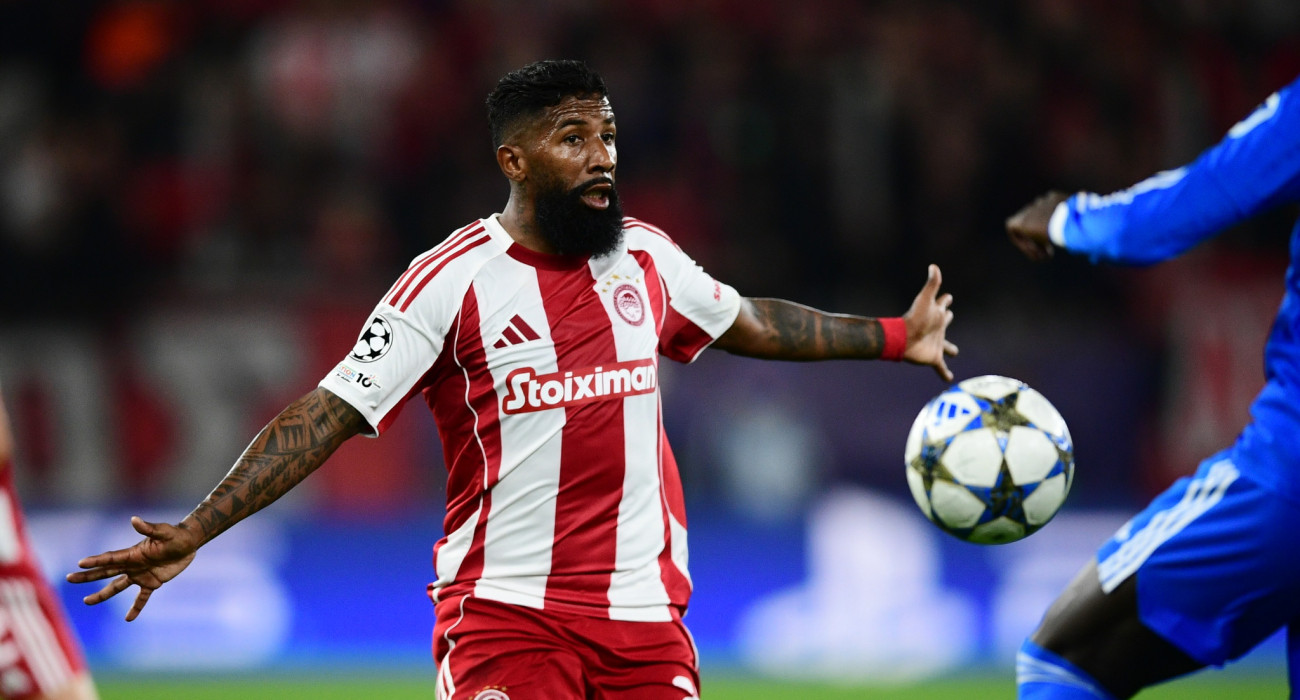 Ο Ροντινέι με τον Ολυμπιακό / Πηγή: Eurokinissi