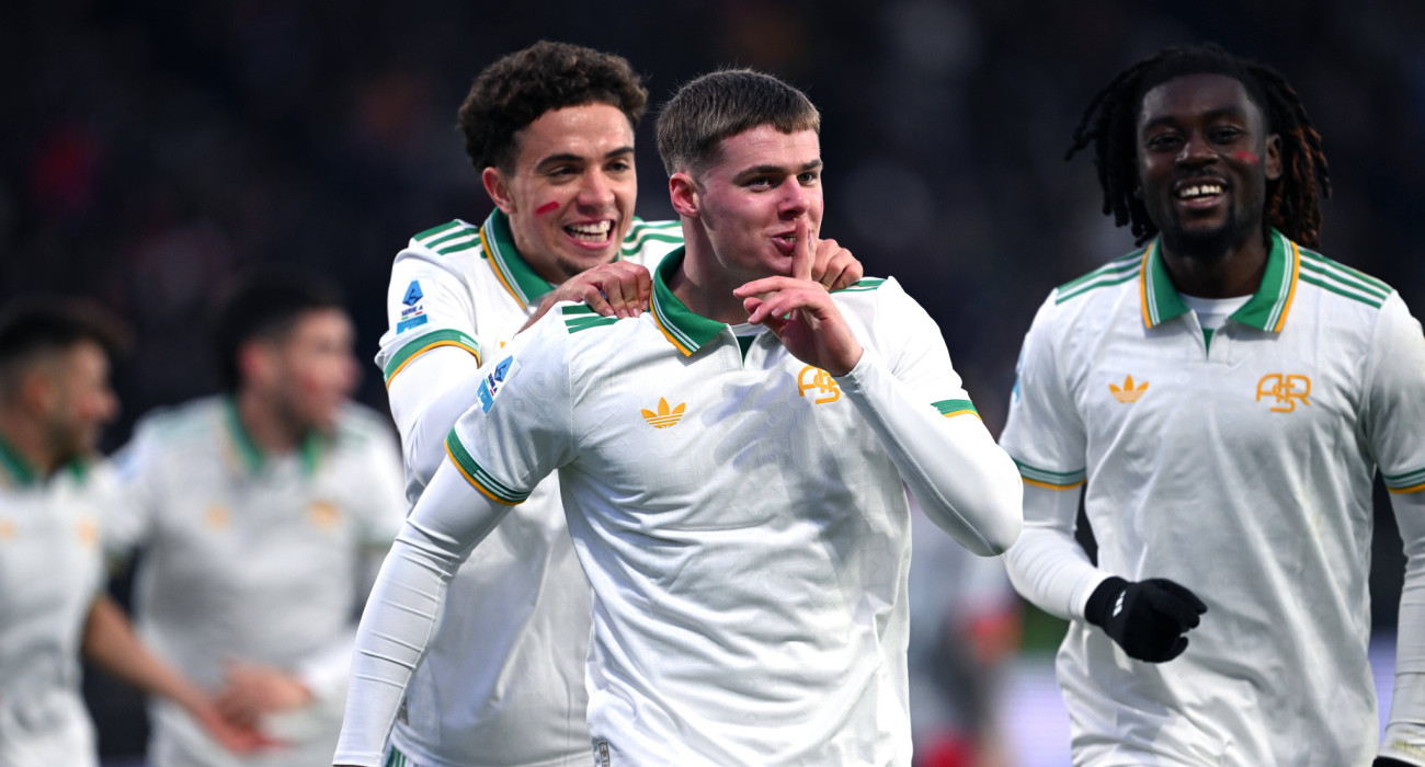 Παίκτες της Ρόμα πανηγυρίζουν / Πηγή: Imago