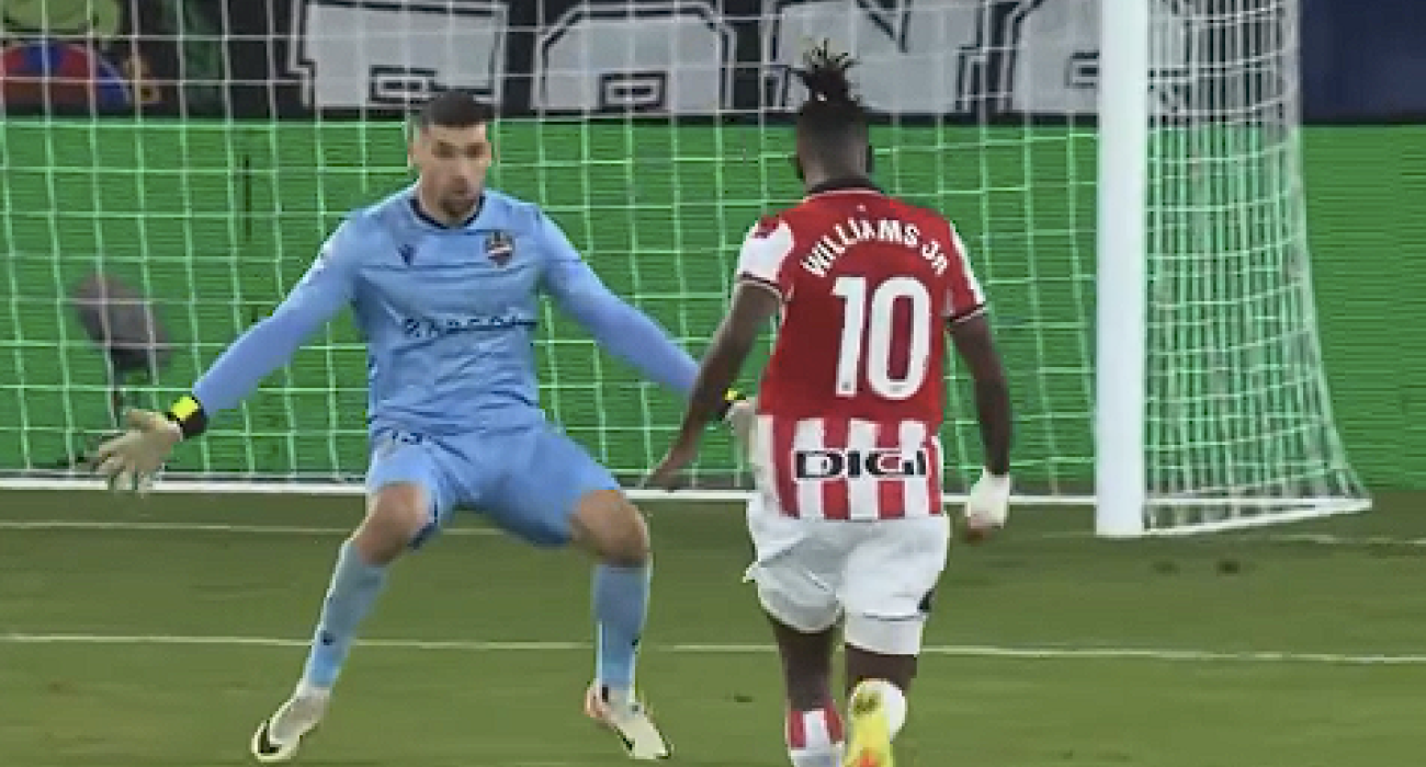 Η στιγμή του γκολ του Νίκο Γουίλιαμς / Screenshot
