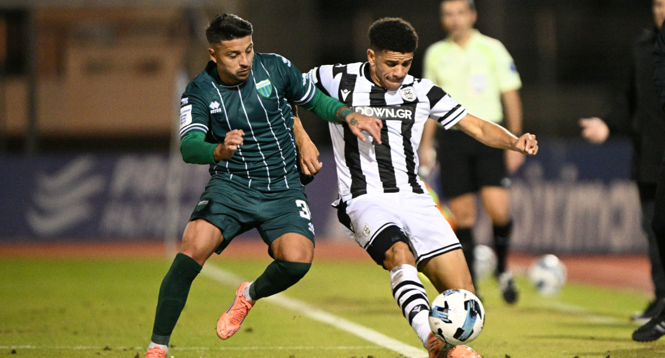 Στιγμιότυπο από την αναμέτρηση Λεβαδειακός - ΠΑΟΚ / Πηγή: Eurokinissi