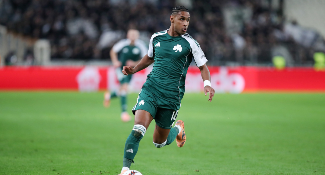 Ο Ματέους Τετέ σε στιγμιότυπο από τον αγώνα του Παναθηναϊκού με την Στουρμ Γκρατς - ΠΗΓΗ: ΙΝΤΙΜΕ