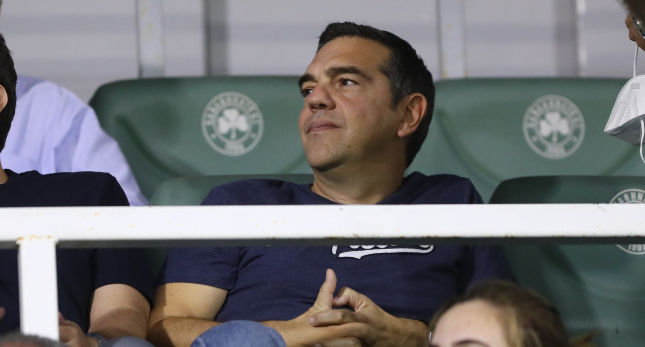 Ο Αλέξης Τσίπρας στη Λεωφόρο / Πηγή: Eurokinissi