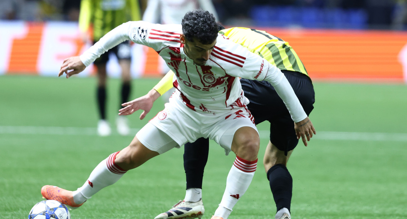 Ο Τσικίνιο στο παιχνίδι του Ολυμπιακού με την Καϊράτ / Πηγή: InTime