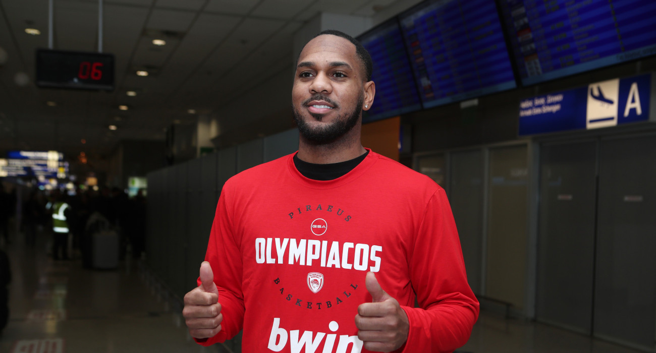 Ο Μόντε Μόρις παραχώρησε δηλώσεις για πρώτη φορά ως παίκτης του Ολυμπιακού