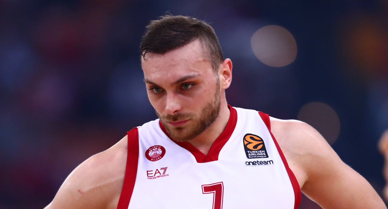 Ο Στέφανο Τονούτ της Ολίμπια Μιλάνο / Πηγή: Eurokinissi