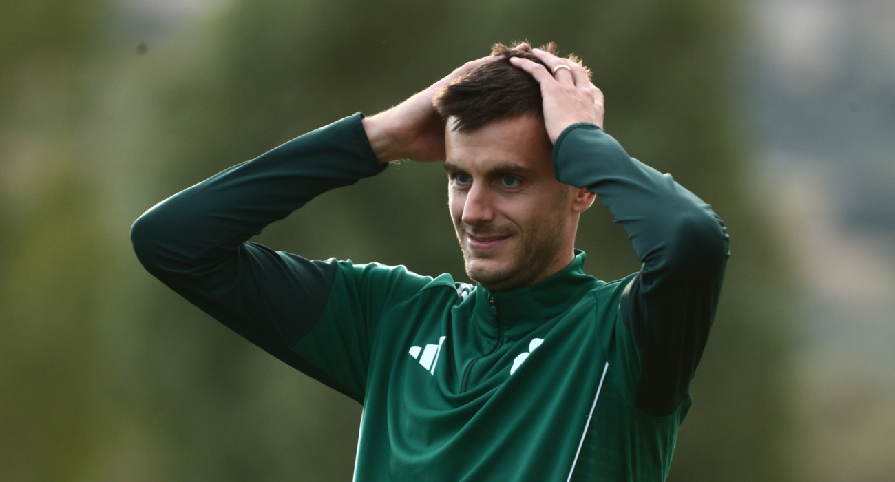 Ο Αλεξάντερ Γερεμέγεφ με τη φανέλα του Παναθηναϊκού / Πηγή: InTime