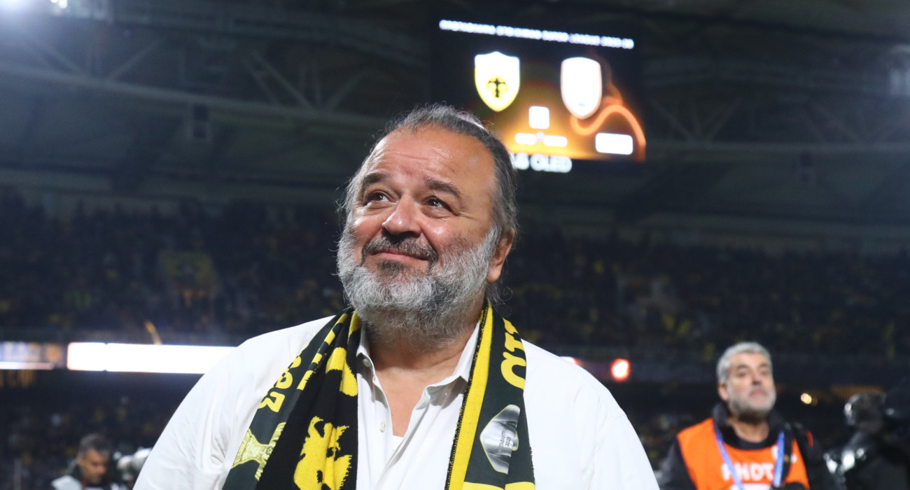 Ο ιδιοκτήτης της ΠΑΕ ΑΕΚ, Μάριος Ηλιόπουλος / Πηγή: Eurokinissi