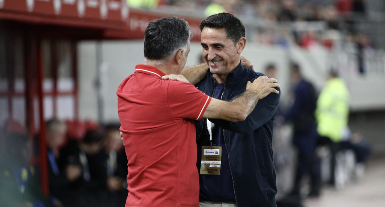 Μανόλο Χιμένεθ και Χοσέ Λουίς Μεντιλίμπαρ / Πηγή: Eurokinissi