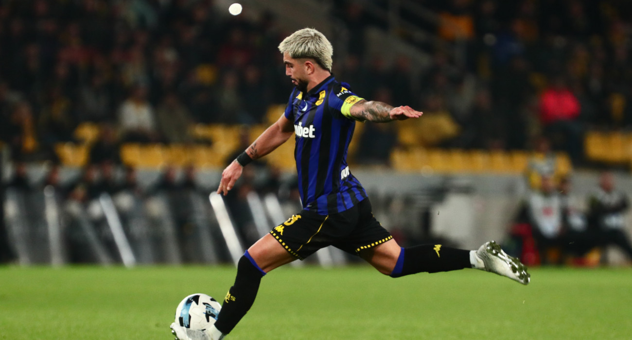 Ο Μόντσου στο παιχνίδι με την ΑΕΚ/Πηγή:Eurokinissi