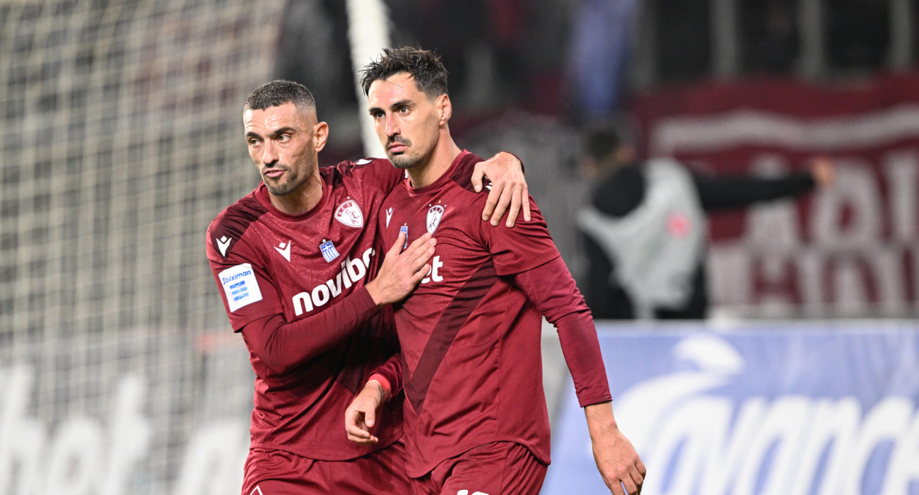 Ο Γιάννης Πασάς πανηγυρίζει το γκολ του / Πηγή: Eurokinissi