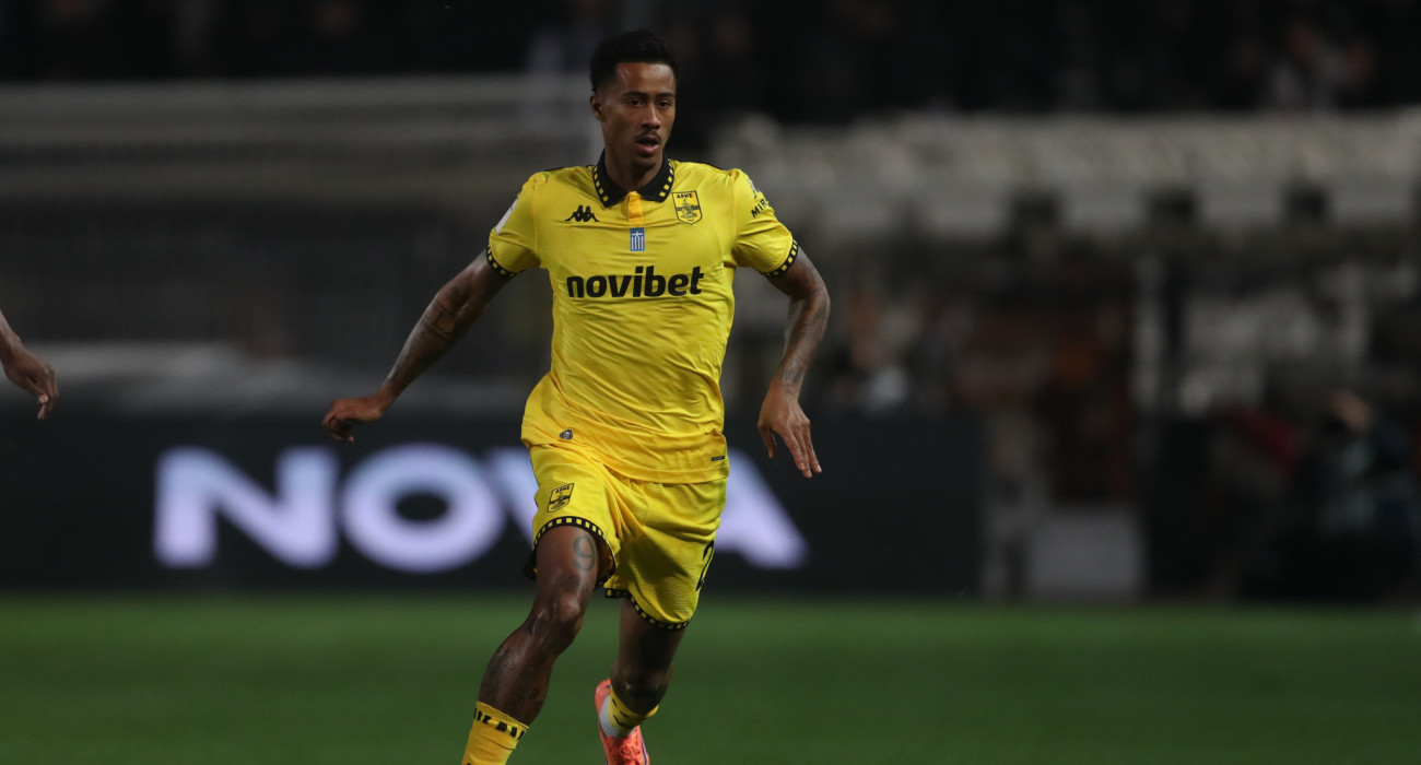 Ο Νόα Φατινγκά στο ματς με τον ΠΑΟΚ/Πηγή: Eurokinissi