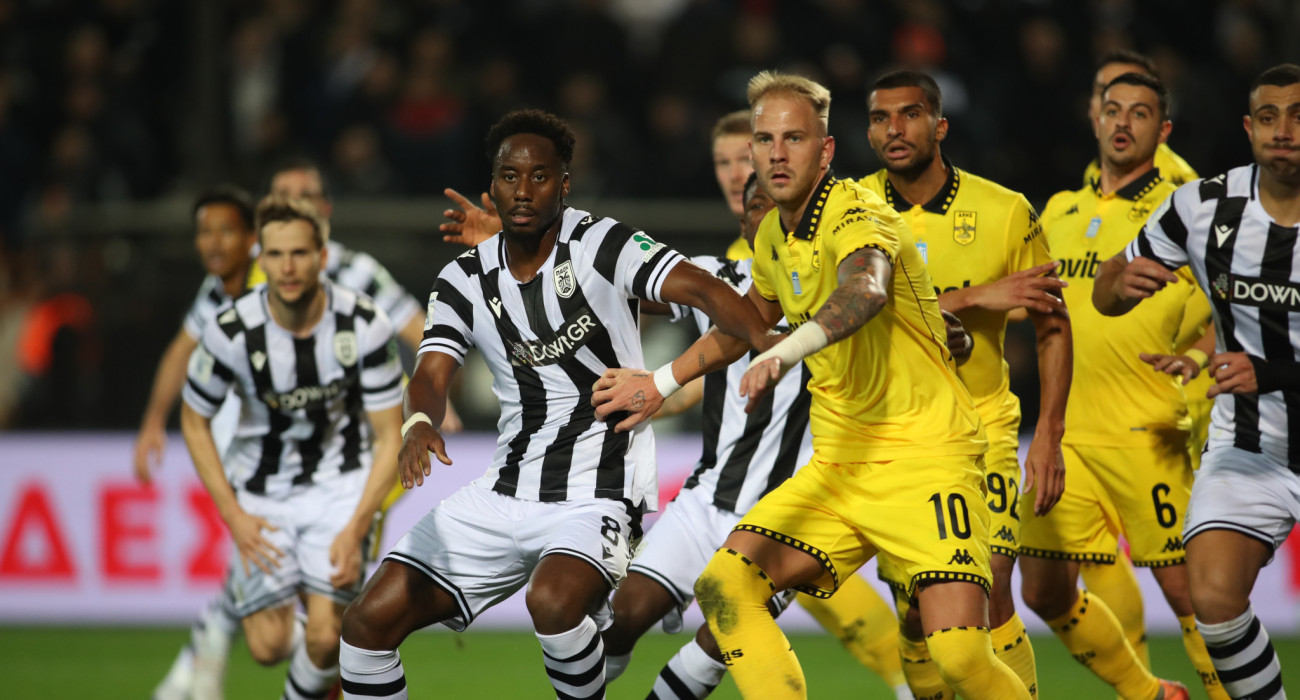 Στιγμιότυπο από ΠΑΟΚ - Άρης / Πηγή: Eurokinissi