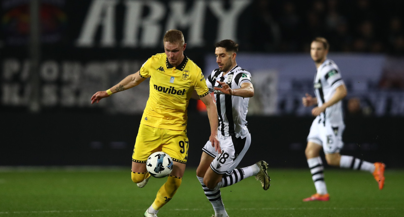 Ο Γενσεν στο ματς με τον ΠΑΟΚ/Πηγή:Eurokinissi