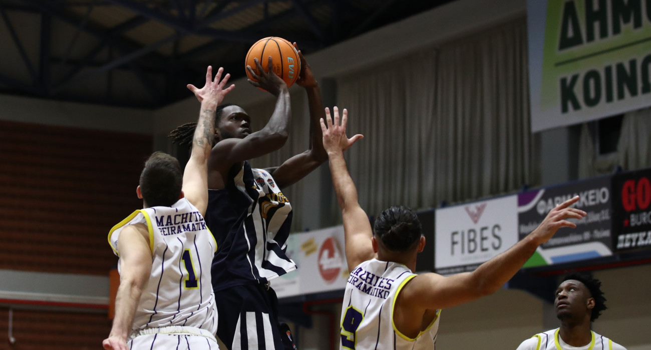 Στιγμιότυπο από το παιχνίδι των Μαχητών με τον Κόροιβο Αμαλιάδας, Πηγή: Eurokinissi