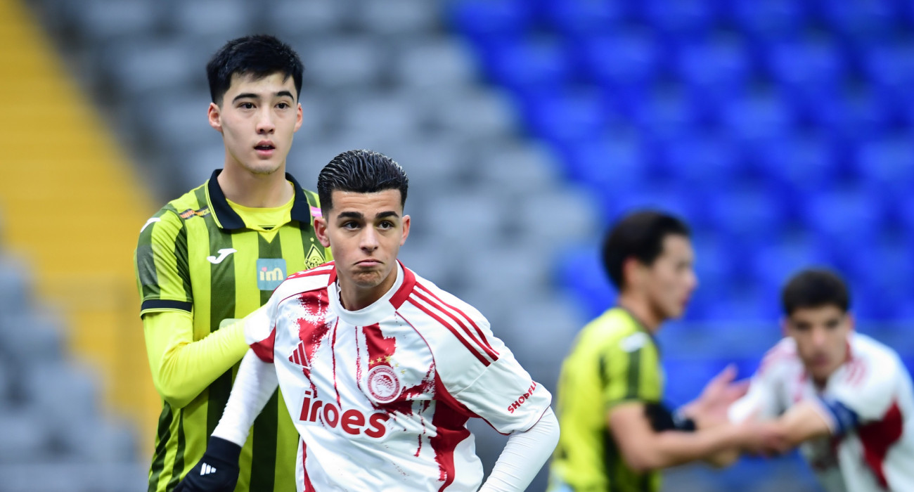 Στιγμιότυπο από το Καϊράτ U19 - Ολυμπιακός U19 / Πηγή: Eurokinissi